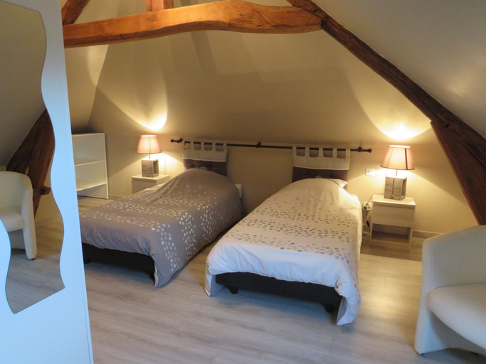 Bedroom 3, Les Chambres de la Mare aux Saules, Seine-Maritime