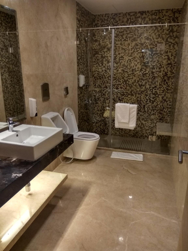 Bathroom, Aviserv Lounge, Mumbai Suburban