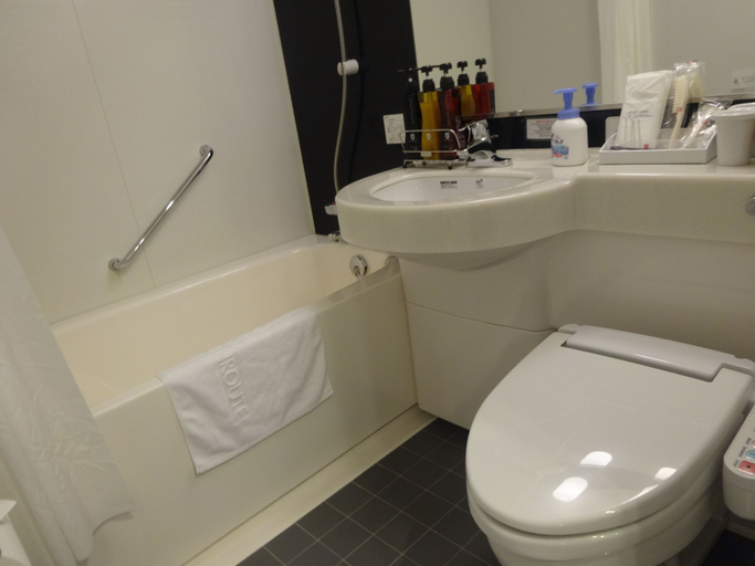 Bathroom 4, Hotel Sunroute Fukuchiyama, Fukuchiyama