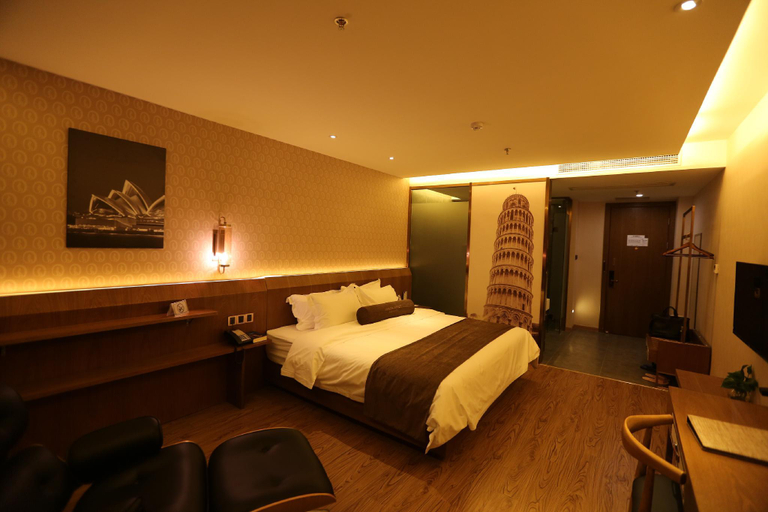 Bedroom 2, James Joyce Coffetel Hefei High-speed Railway South Station Branch, Hefei
