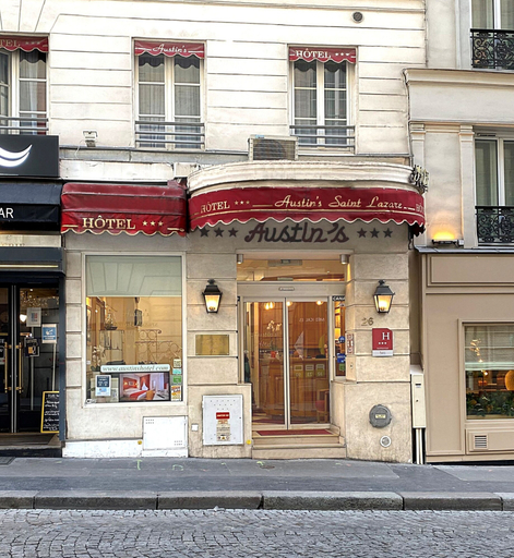 Exterior & Views 3, Austin's Saint Lazare Hotel, Paris