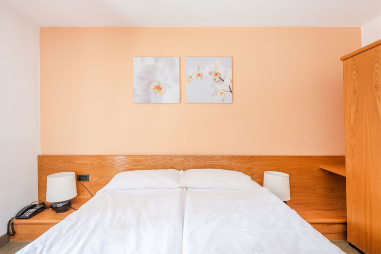 Bedroom 3, Hotel Alpina, Trento