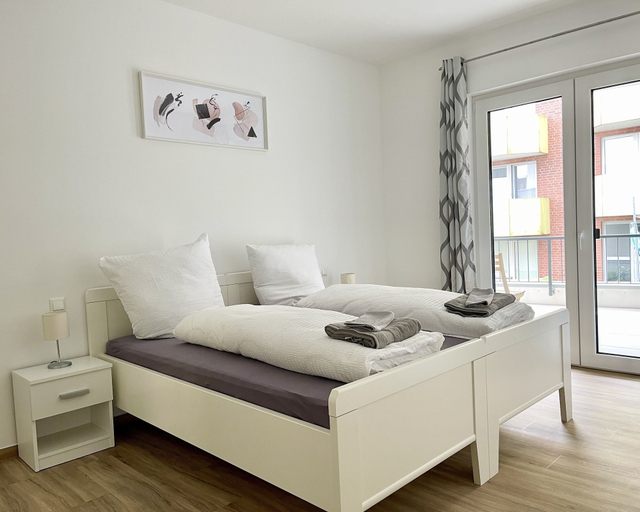 Bedroom 3, Moderne Wohnung im Zentrum von Osnabr��ck, Osnabrück