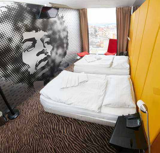 Bedroom 2, Sono Hotel, Brno