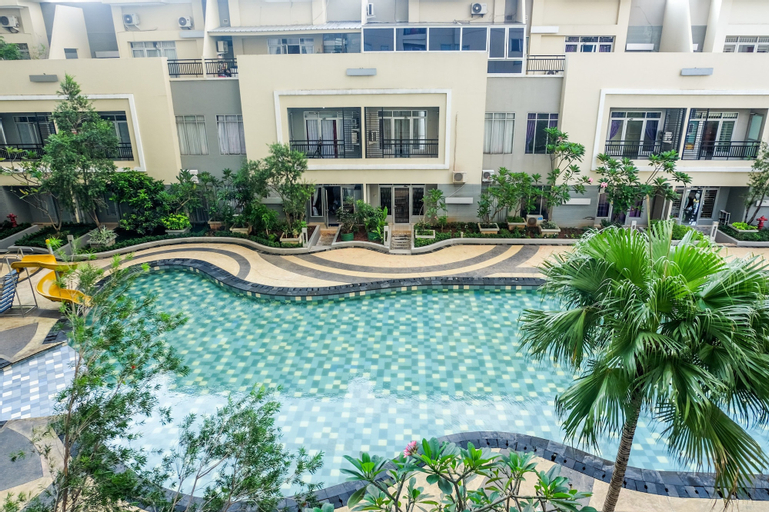 Spacious 1BR for 5 Pax at Maple Park Apartment, North Jakarta