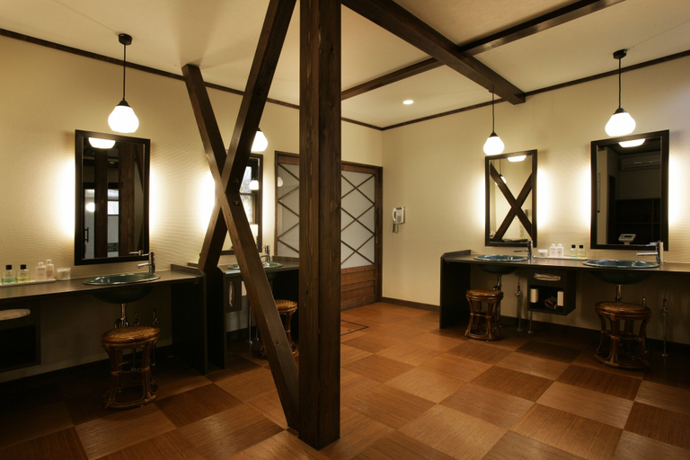 Bathroom 4, Wafu No Yado MASUYA, Yamanouchi