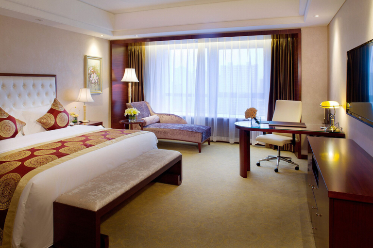 Bedroom 3, Howard Johnson Parkview Plaza Erdos, Ordos