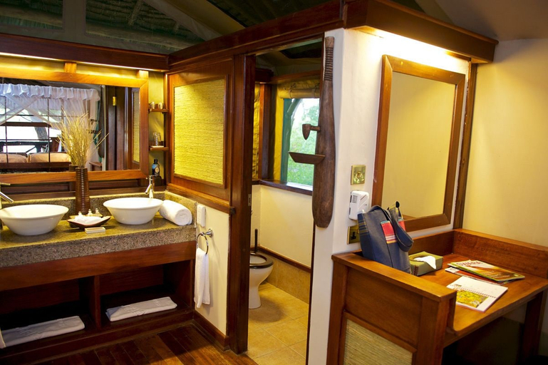 Bathroom 3, Samburu Intrepids Tented Camp, Isiolo North