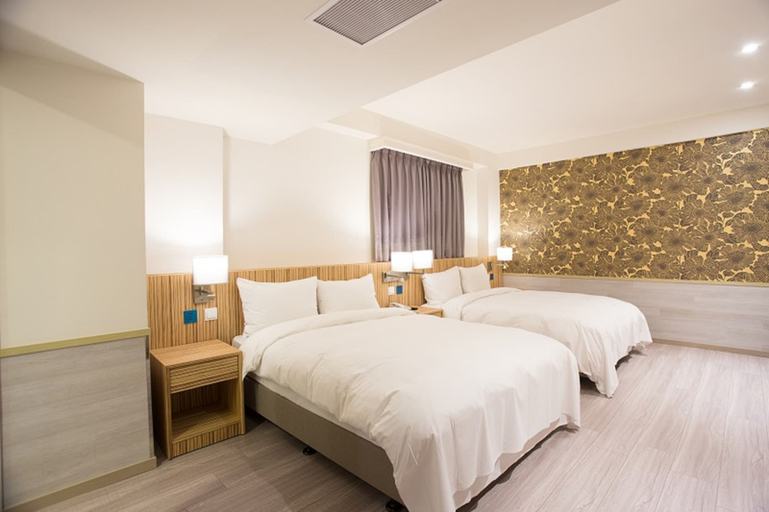 Bedroom 4, Rainbow Hotel, Taipei City