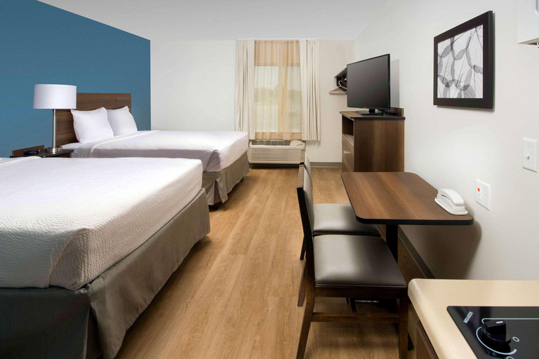 Bedroom 2, Woodspring Suites Fargo, Cass