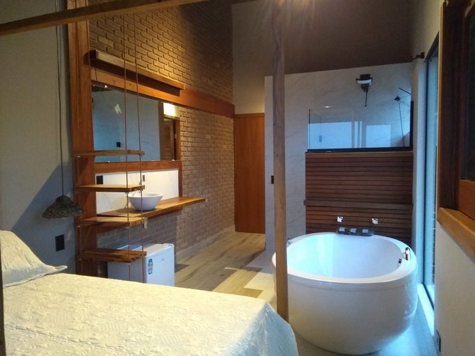 Bathroom 4, Pousada Recanto El Shadday, Ubatuba