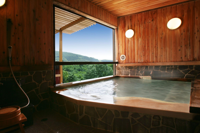 Bathroom 3, Tsuruya Hotel, Yamagata