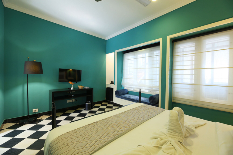Bedroom 2, Alpha Old Court House, Ernakulam