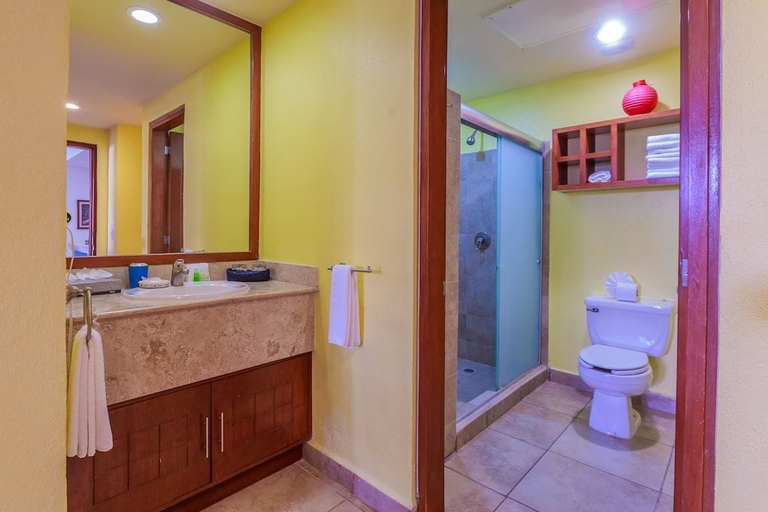 Bathroom 3, Ixchel - Ground Floor Standard Room 2107, Isla Mujeres