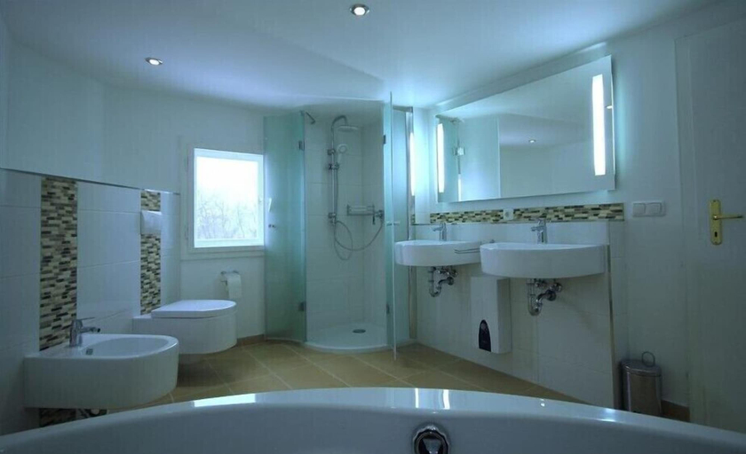 Bathroom 3, Ferienhaus am Skihang, Sächsische Schweiz-Osterzgebirge
