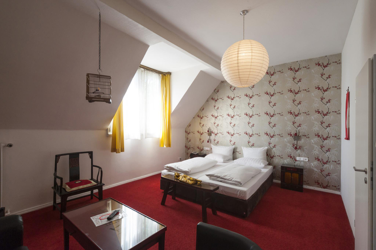 Bedroom 2, Hotel Am Berg Frankfurt, Frankfurt am Main