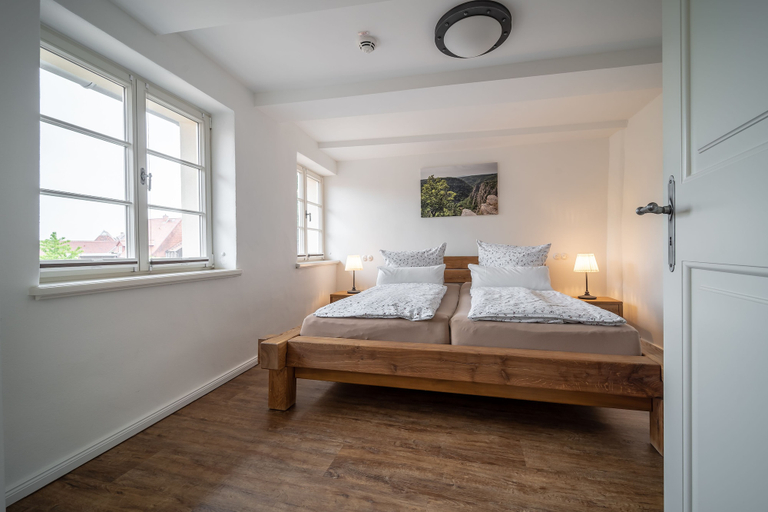 Bedroom 2, Apartmenthaus Finkenherd 5, Harz