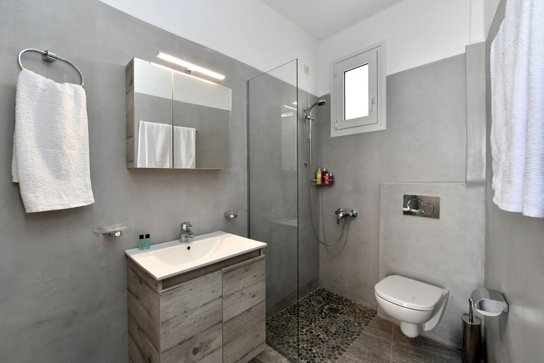 Bathroom 4, Fotilia Hotel, South Aegean