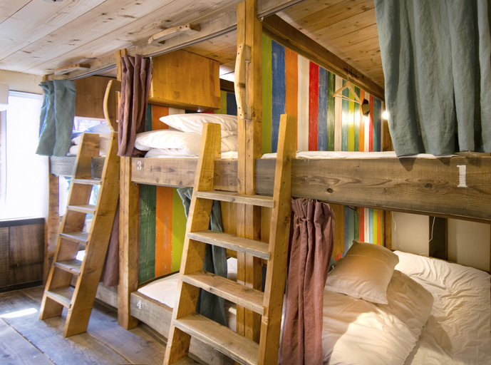 Bedroom 4, The Pax Hostel, Cafe & Records, Osaka