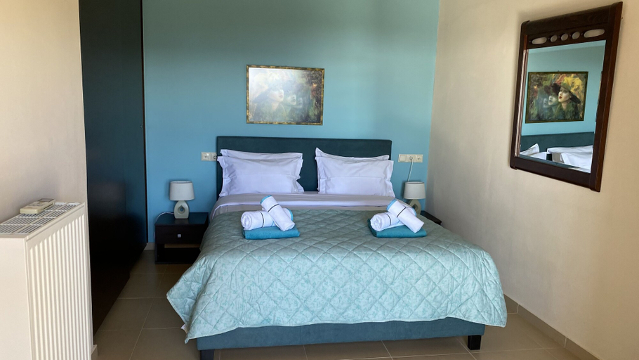 Bedroom 3, Villa Panorama, Crete