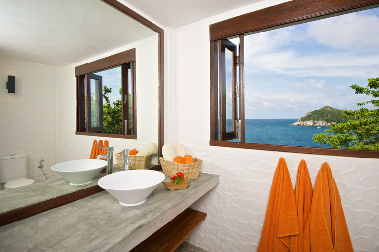 Bathroom 4, Cape Shark Pool Villas, Ko Phangan