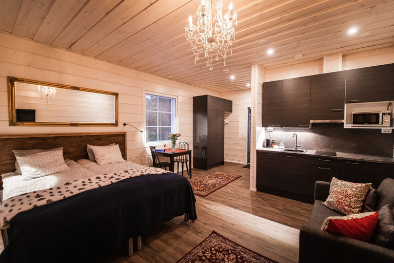 Bedroom 3, Villa Happy Fox, Lapland