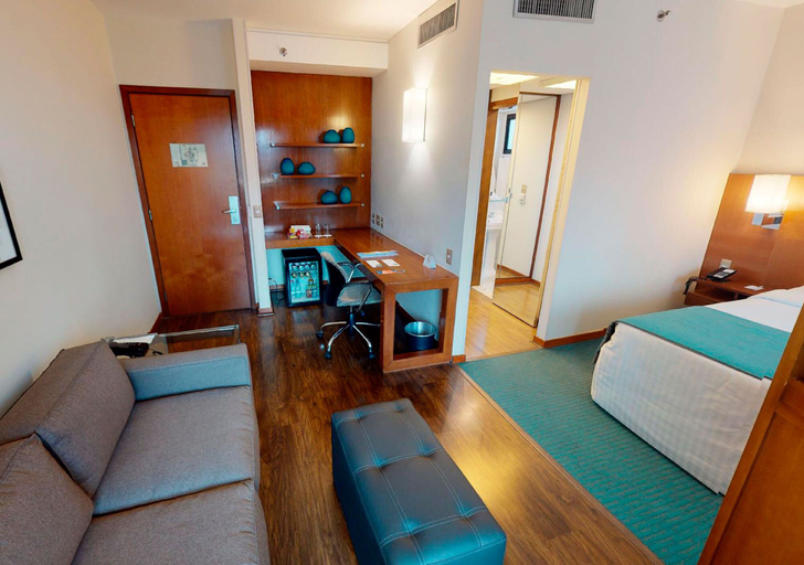 Bedroom 3, Estanplaza Berrini, São Paulo