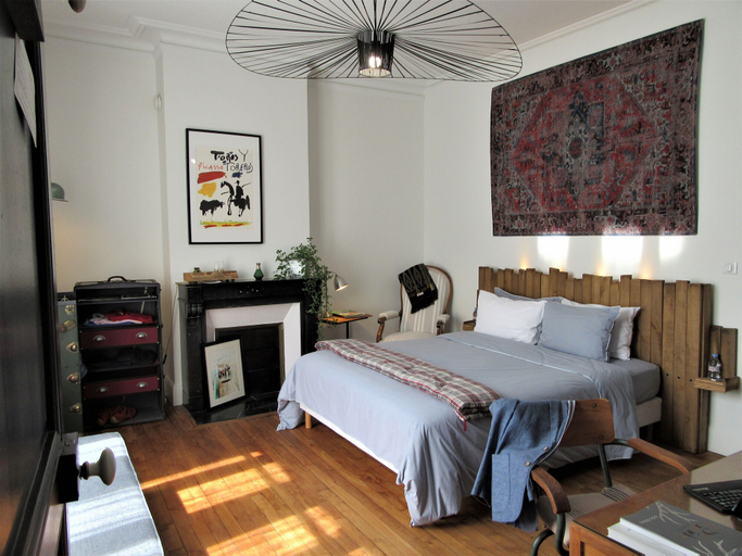 Bedroom 4, La Villa Dunois, Loiret