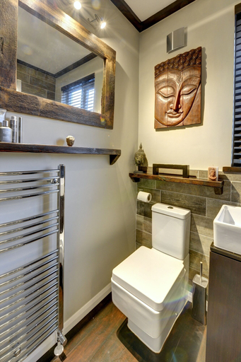 Bathroom 3, Canning Town House, London