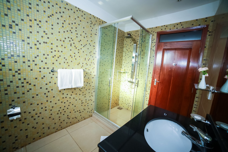 Bathroom 4, Bukoto Heights Apartments, Kampala