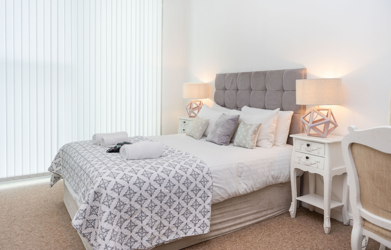 Bedroom 3, City Stay Apartments - The Hub MK, Milton Keynes