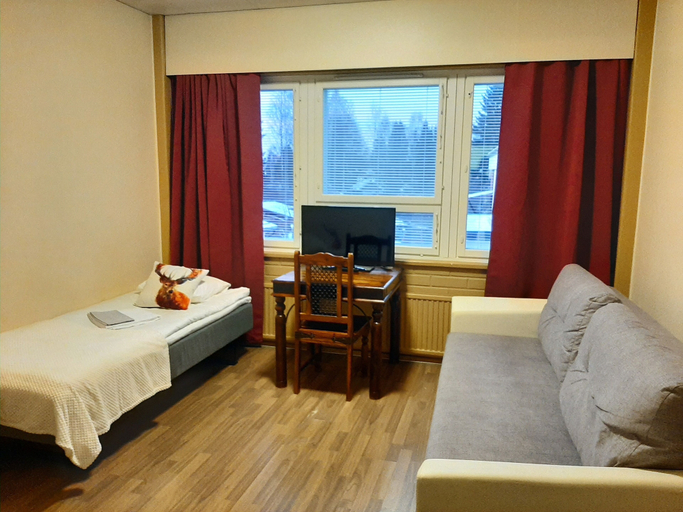 Bedroom 2, Hotelli Kaatrahovi, North Karelia