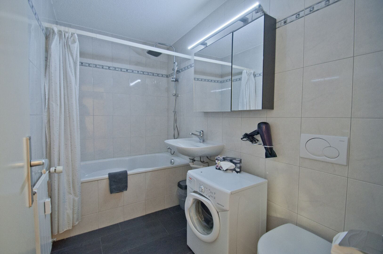 Bathroom, Haus Viktoria A - Wohnung Stockhorn, Visp