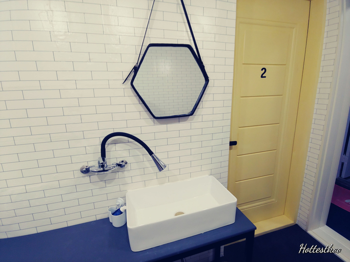 Bathroom 3, Daejeon Guesthouse Sky Garden - Hostel, Daedeok