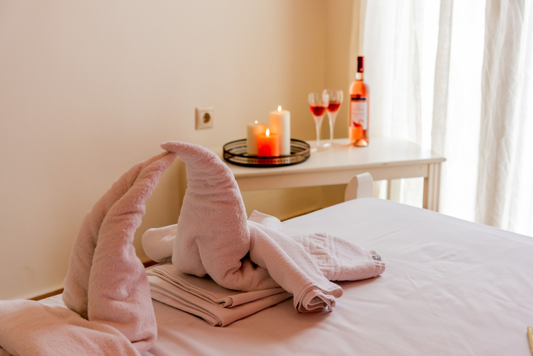 Bedroom 2, Almyra Apartments, Crete