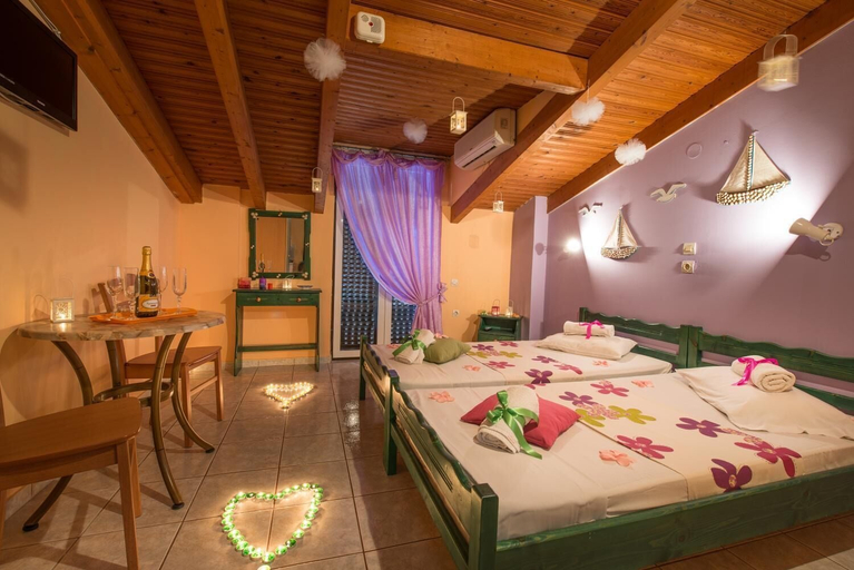 Bedroom 4, Elena Studios, Ionian Islands