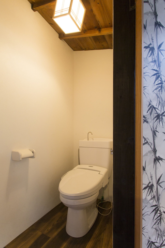 Bathroom 3, Kamigata Oyado Hachijo, Kyoto