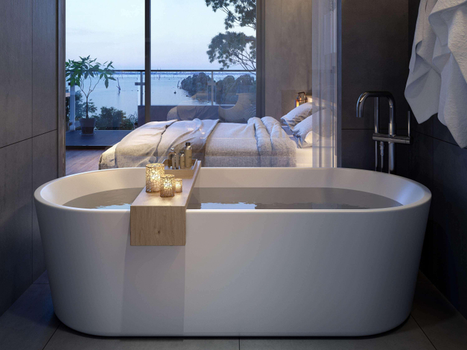 Bathroom 5, The Sebel Yarrawonga Silverwoods, Moira - East