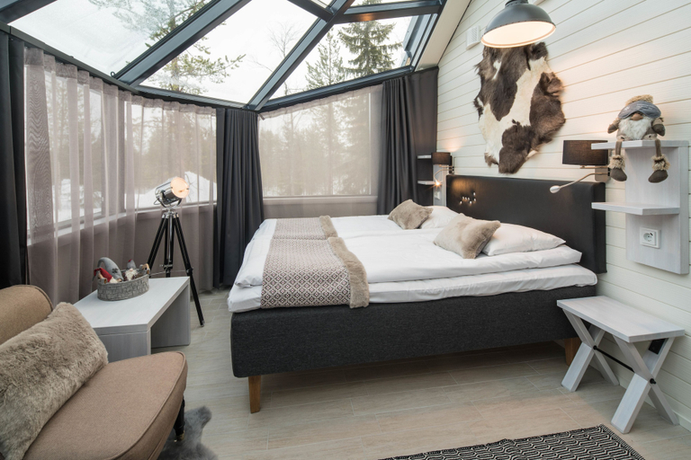 Bedroom 3, Santa's Igloos Arctic Circle, Lapland
