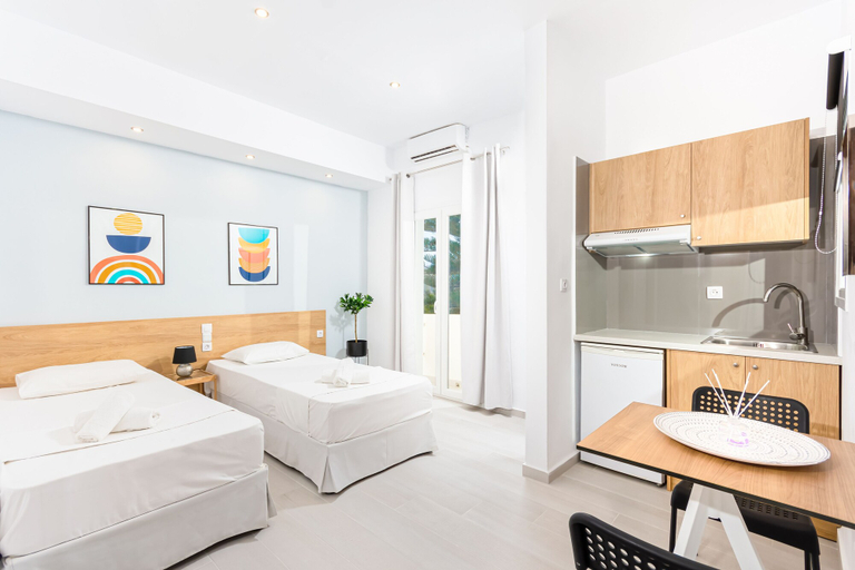 Bedroom 3, Kostas Maria Studios, Crete