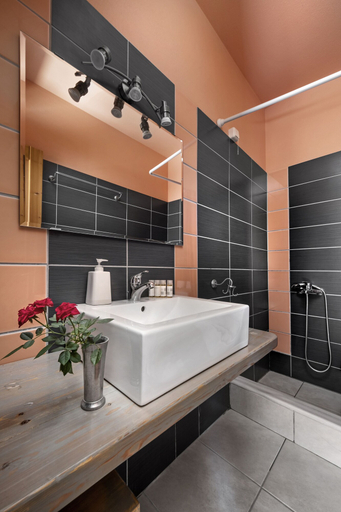 Bathroom 5, Petradi Hotel, Thessaly