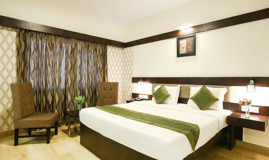 Bedroom 1, Treebo Premium Askhaya Mahal Inn, Mysore