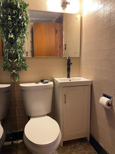 Bathroom 4, Roundtop Mountain Motel, Hot Springs