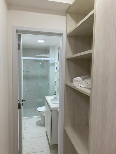 Bathroom 4, Branco Haus - Pé na Areia do Caribessa, João Pessoa