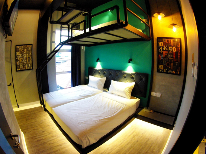 Bedroom 4, Tube Hotel Klebang Melaka, Malacca City