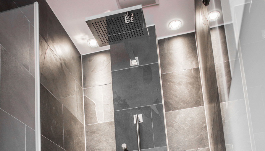 Bathroom 4, The Dom Hotel Saas-Fee by Dorint, Visp