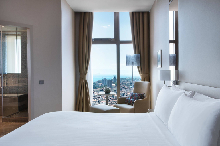 Bedroom 5, Istanbul Marriott Hotel Sisli, Şişli