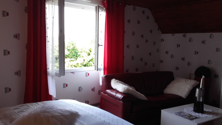 Bedroom 4, Chambre du Jardin Fleuri, Seine-Maritime