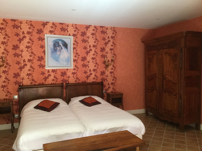 Bedroom 3, Auberge Les Hauts De Chenas, Rhône