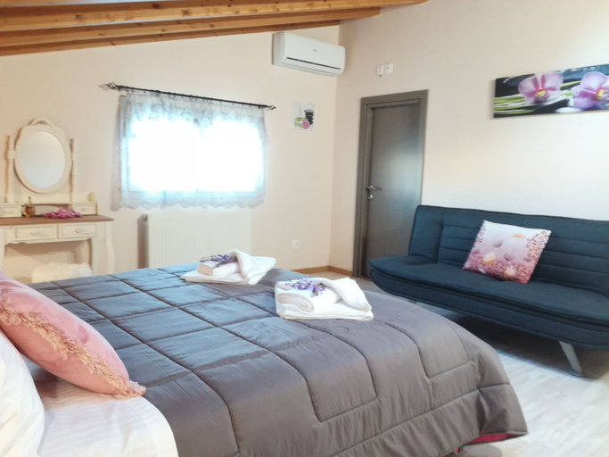 Bedroom 3, Corfu Villa Potamaki, Ionian Islands